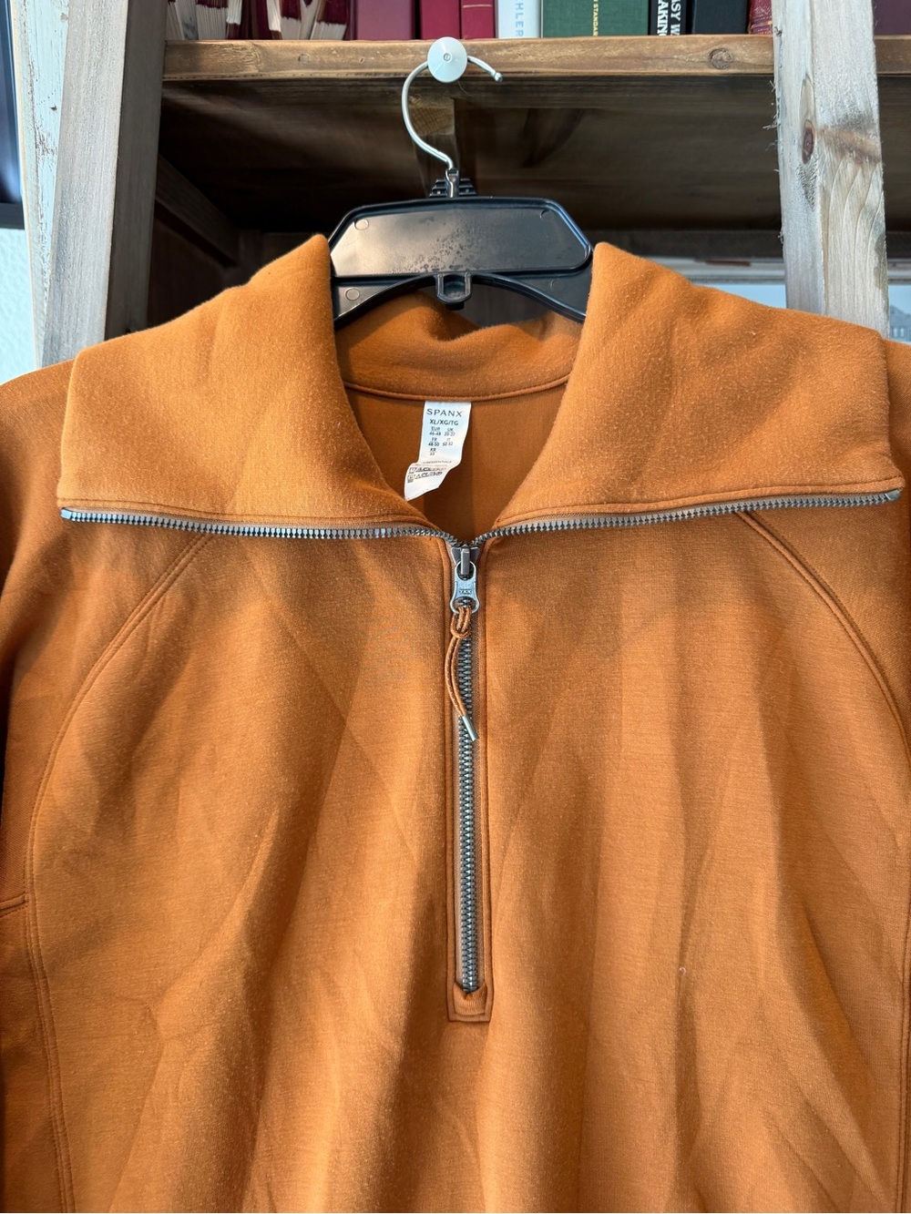 Spanx women’s air essentials 1/2 zip pullover size XL - Picture 3 of 10